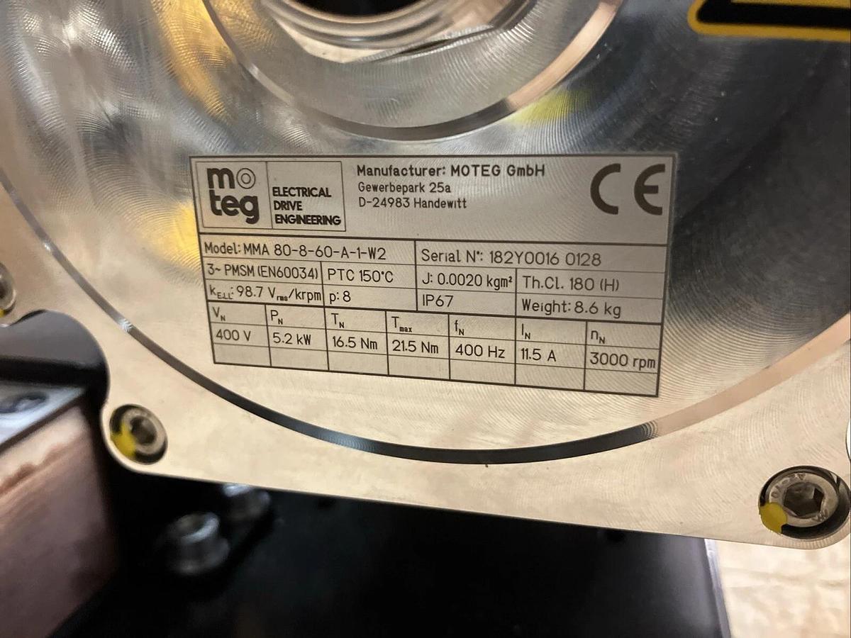 NEW MOTEG EV Air Compressor eAir V60 W2-80-60 4000V TI5 0 Onboard Electric Air *