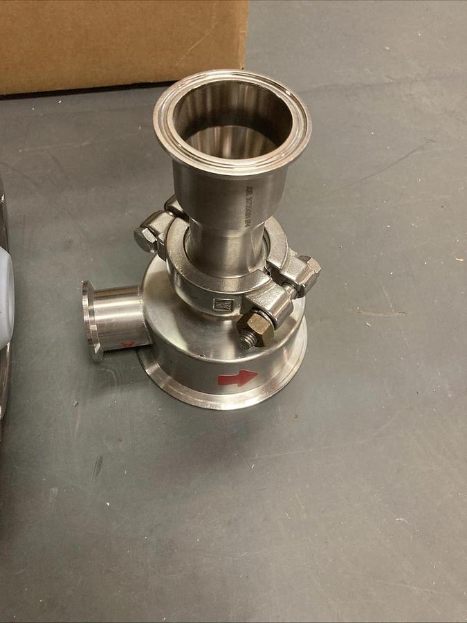 Fisher/Baumann 84000 Series 84351SAB Sanitary Control Valve 1-1/2" | USA SELLER