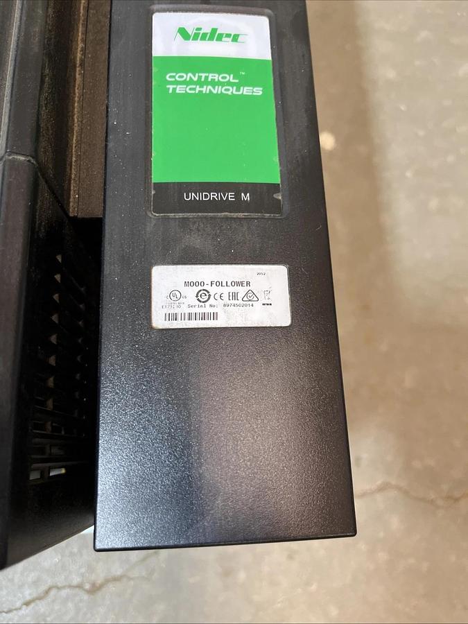 Used Nidec Control Techniques Unidrive M M000-FOLLOWER, Great Condition | USA SELLER