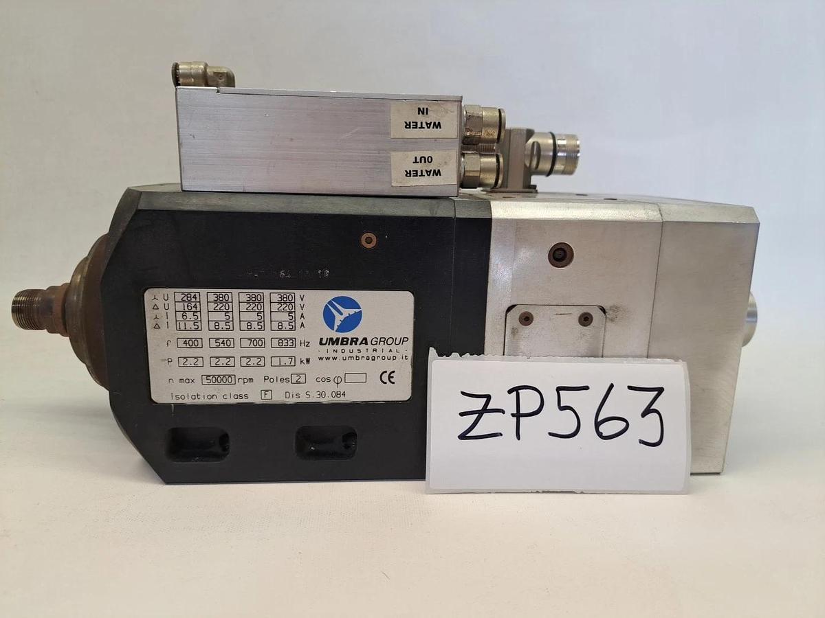 Used UMBRA HSK25 Electrospindle Motor for MultiCam USED