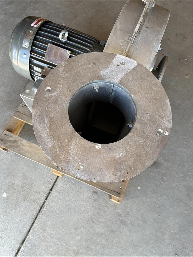 NEW Industrial Centrifugal Blower / Exhaust Fan With Teco Motor | U.S.A. SELLER
