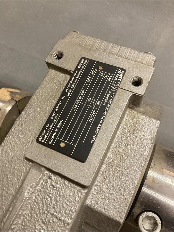 Used Holz Her 6210 Watt Drive 56S 81NL4S TH IG-RSM5015719 Gear Motor | USA SELLER