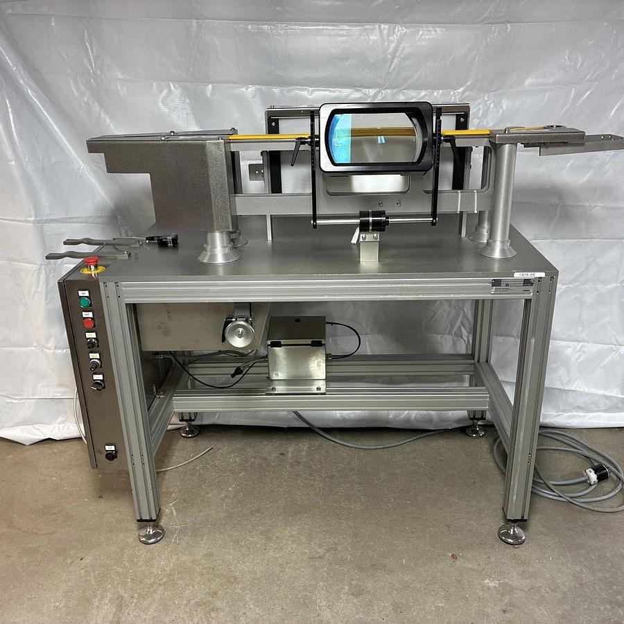 Used Pharmaceutical  Syringe Inspection Station.  Optima Group Pharma. SIE 2012