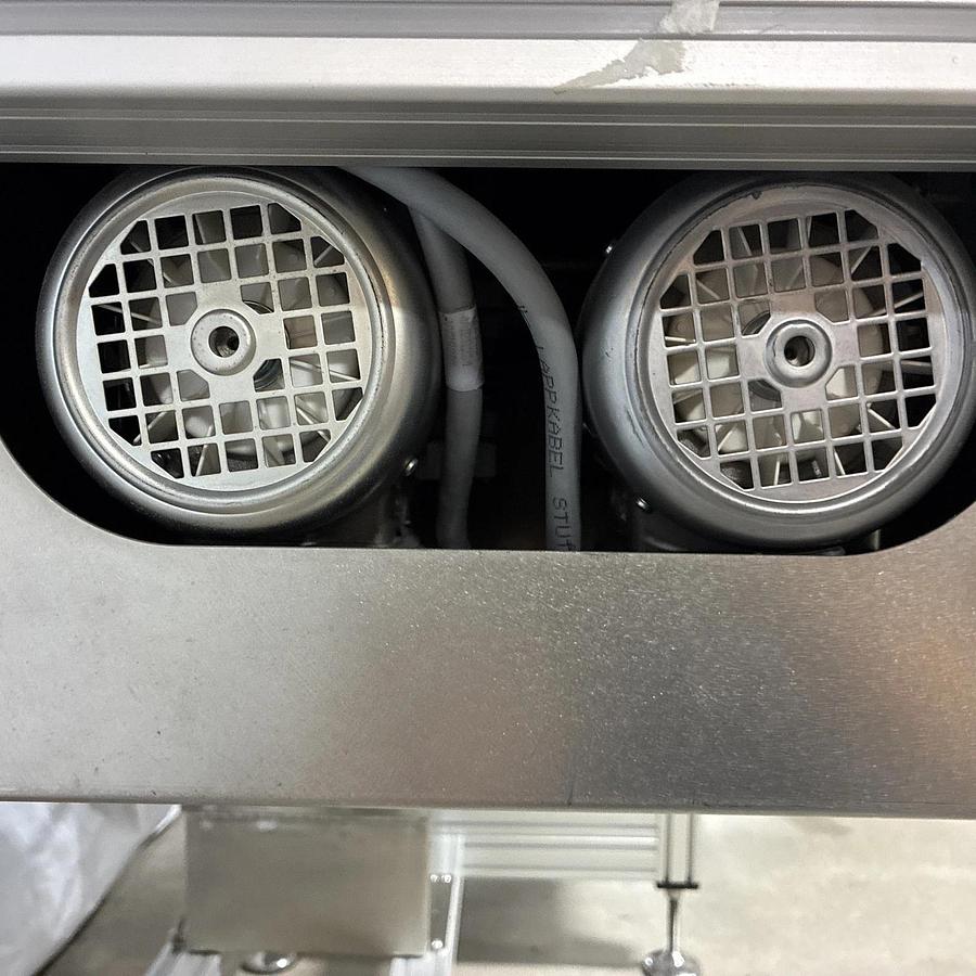 Used Pharmaceutical Syringe Inspection Station. Optima Group Pharma. SIE 2011
