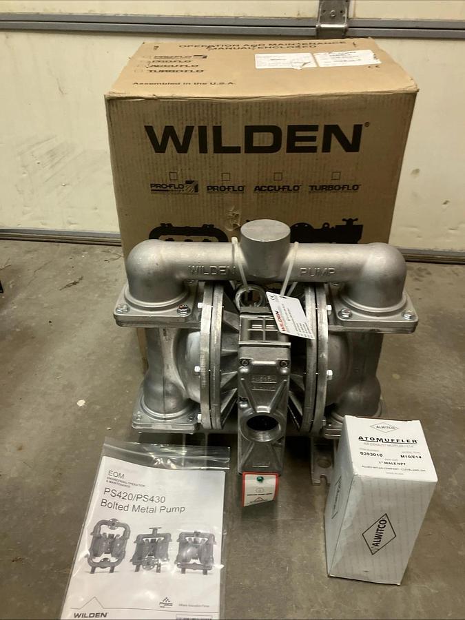 Wilden Diaphragm Pump WIL-SI-04-13528 XPS420/AAAAA/ZWS/WF/WF Diaphragm Pump