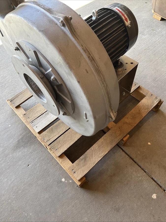 NEW Industrial Centrifugal Blower / Exhaust Fan With Teco Motor | U.S.A. SELLER
