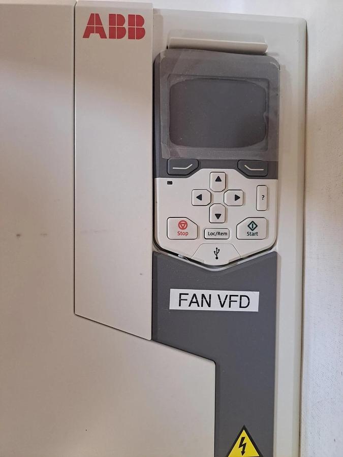 Used ABB ACS580-01-027A-4 Variable Frequency Drive VFD 20HP Mustang Dyno Pull USED