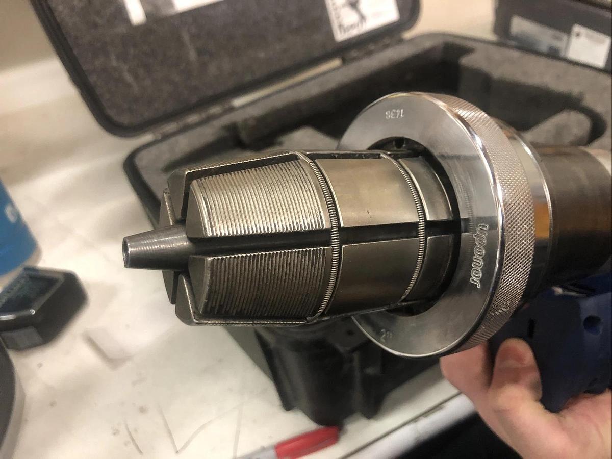 Used 1 Used Uponor ProPEX 201 Corded Expander Tool 2” Pipe Expander Pex Expander *