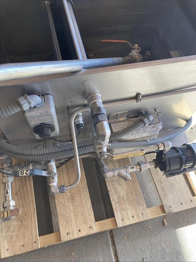 Used Crest Ultrasonic Cleaning Expansion TANK ONLY, 27x17x17 | With Stainless Lid