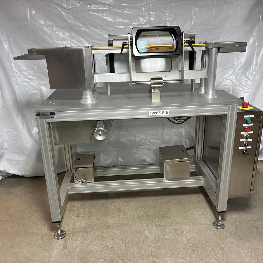 Used Pharmaceutical  Syringe Inspection Station.  Optima Group Pharma. SIE 2011
