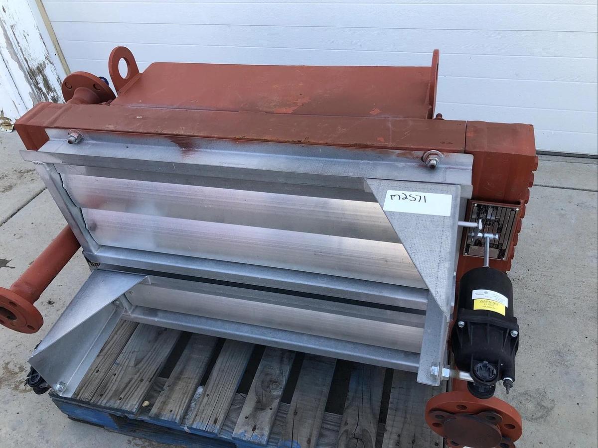 Industrial OIL COOLER, Very Large Oil Cooler Direct Drive Dual Blocks See Desc*-