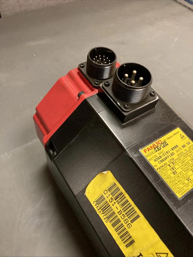 Used FANUC A06B-0151-B586 AC Servo Motor A30/1200, WORKING CONDITION | U.S.A. SELLER