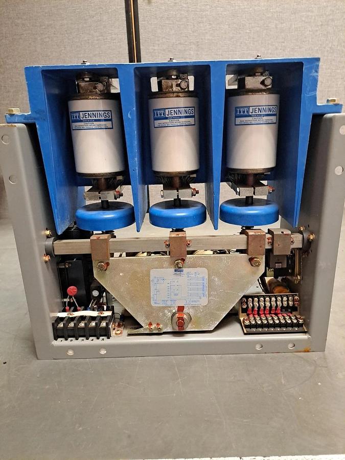 ITT Jennings RP170-2300-00 3-Pole Vacuum Contactor 7.2KV 450A 115/230V AC/DC NEW