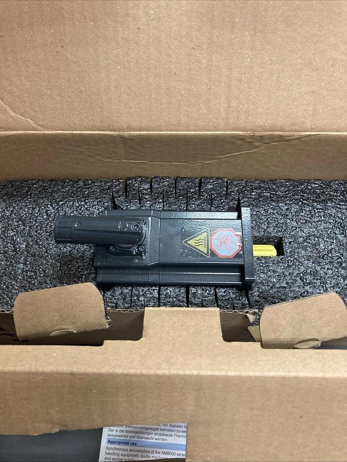 NEW In Box BECKHOFF AM8121-1F20-0000 Compact Low-Voltage Brushless Servo Motor