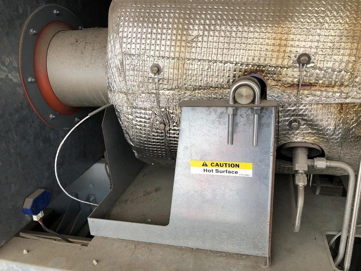 Used Capstone Microturbine  330 Turbine NatGas 3PH 480V 28kW (?)Generator Untested
