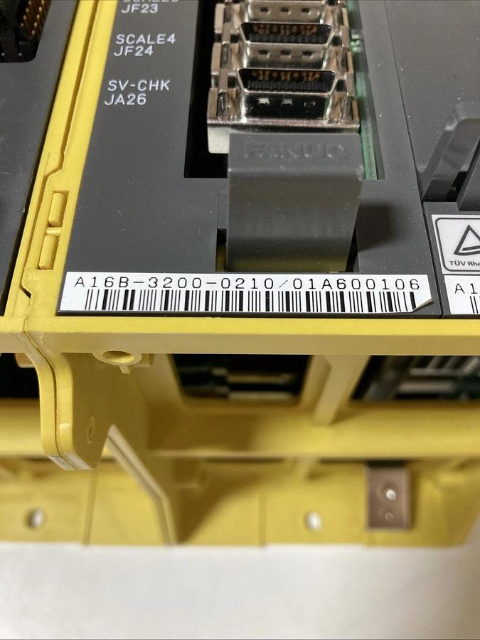 Used FANUC Roboshot Control Module Rack: I/O, Monitor, FS16/18 MAIN, PSU AI | WORKING