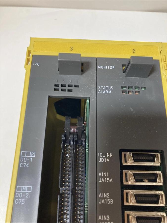 Used FANUC Roboshot Control Module Rack: I/O, Monitor, FS16/18 MAIN, PSU AI | WORKING