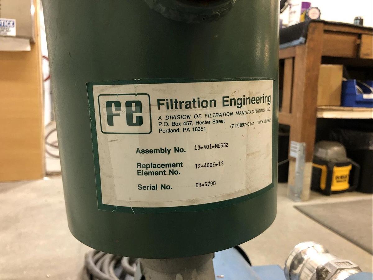 Used AMETEK (EG&G) ROTRON REGENERATIVE BLOWER DR6K72 027600 230/460VAC 3hp Pump Skid