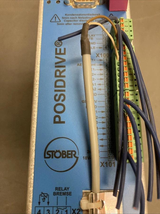 Used Holz Her, STOBER POSIDRIVE FDS5022/L Frequency Inverter 400/480V | U.S.A. SELLER