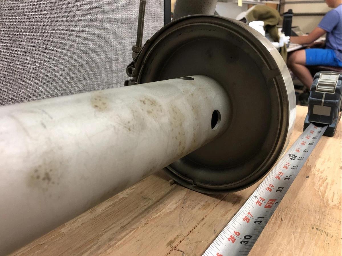 Finish Thompson av5sts3v1c4705J35 Centrifugal 3’ Sump Pump Stainless 3HP 208/460