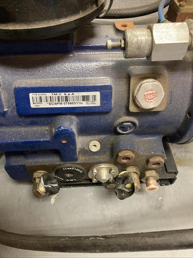 Used TM.C S.p.A Oil-Injected Rotary Screw Compressor Module SC18FM | U.S.A. SELLER