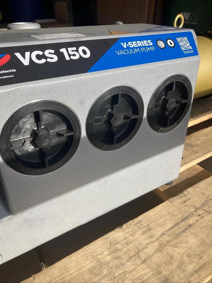 Used NEW Gardner Denver V-VCS 150 (4) Vacuum Pump w/ Baldor Motor | U.S.A. SELLER