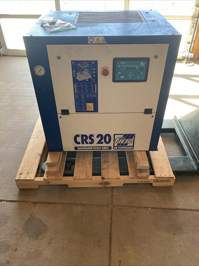 Used FIAC CRS 20 Encapsulated Rotary Screw Air Compressor | U.S.A. SELLER