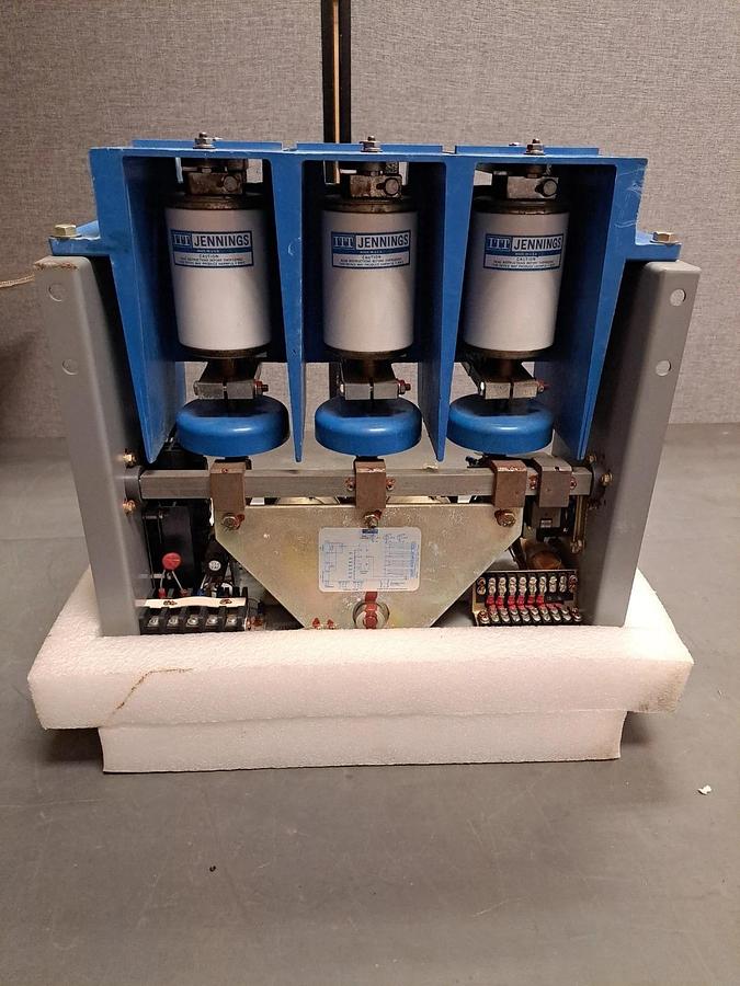 ITT Jennings RP170-2300-00 3-Pole Vacuum Contactor 7.2KV 450A 115/230V AC/DC NEW