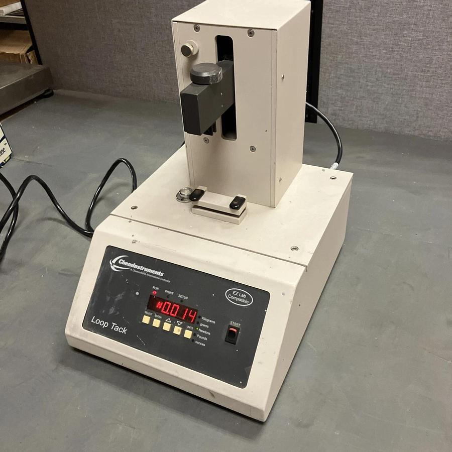 Used ChemInstruments Loop Tack Tester. Power On No Further Testing