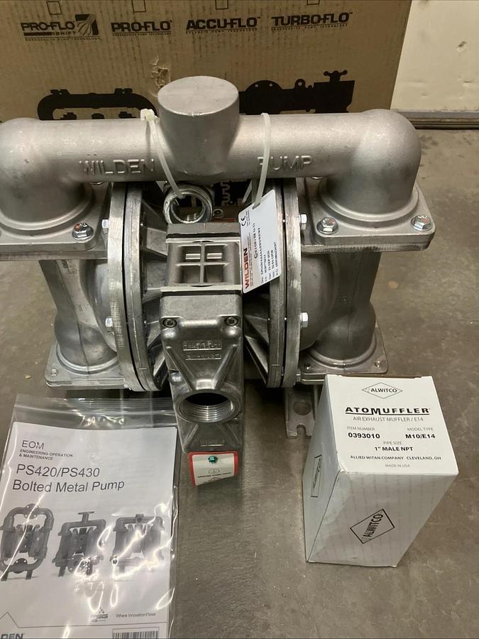 Wilden Diaphragm Pump WIL-SI-04-13528 XPS420/AAAAA/ZWS/WF/WF Diaphragm Pump