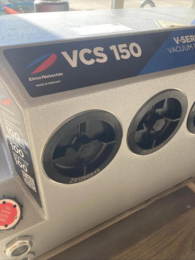 Used NEW Gardner Denver V-VCS 150 (04) Vacuum Pump w/ Baldor Motor | U.S.A. SELLER