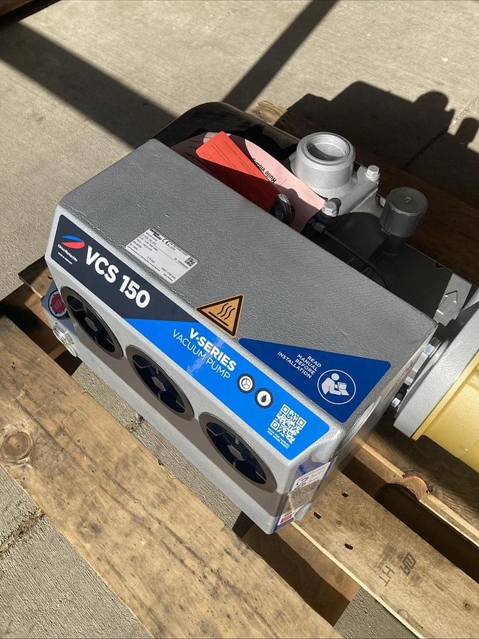 Used NEW Gardner Denver V-VCS 150 (4) Vacuum Pump w/ Baldor Motor | U.S.A. SELLER