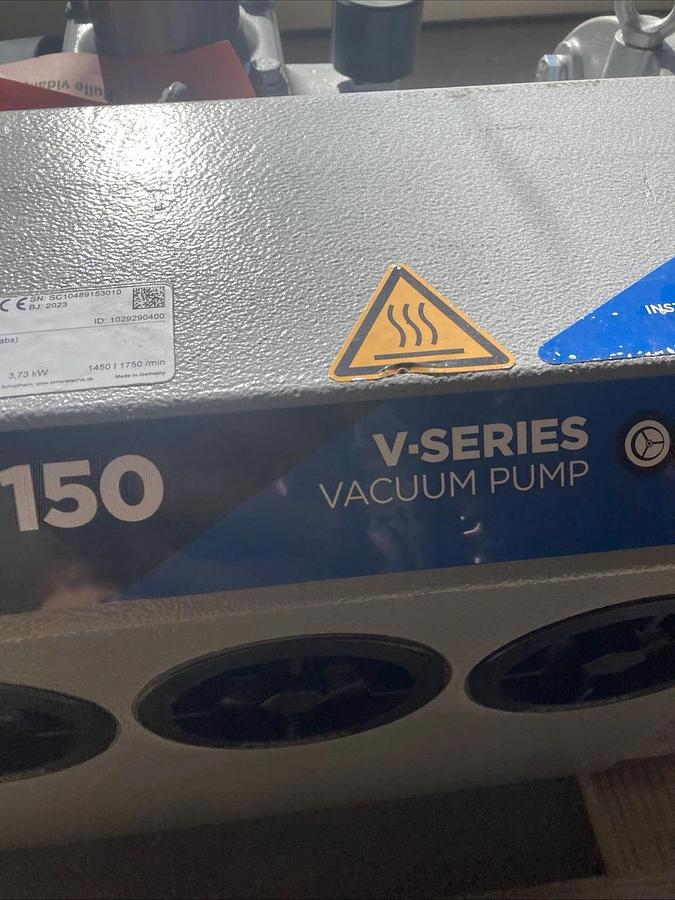 Used NEW Gardner Denver V-VCS 150 (04) Vacuum Pump w/ Baldor Motor | U.S.A. SELLER