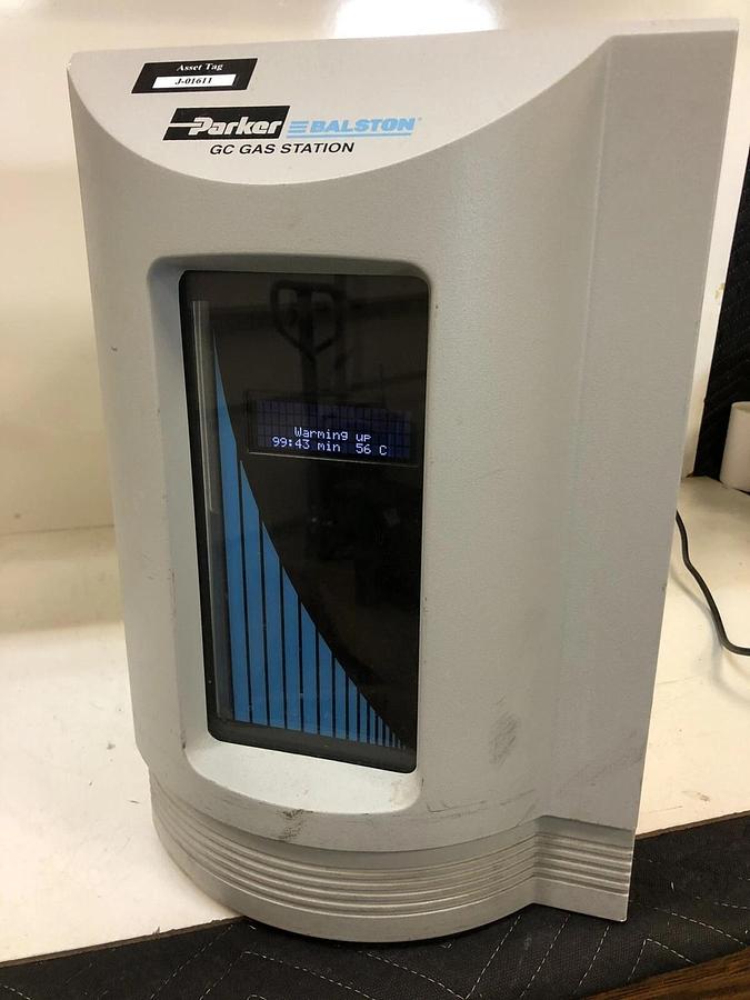 Used Parker Balston GCGS-7890NA FID Gas Station  GC Gas Station Hydrogen Helium *-