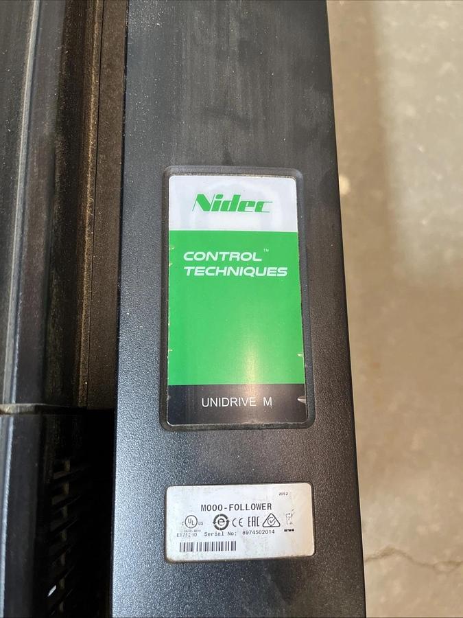 Used Nidec Control Techniques Unidrive M M000-FOLLOWER, Great Condition | USA SELLER