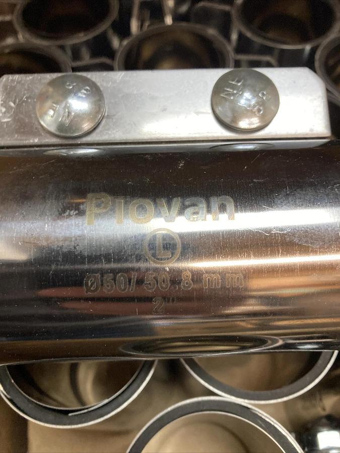 90qty PIOVAN 2” Stainless Steel Conduit Coupler With Sleeve 540810050PIOVAN *--