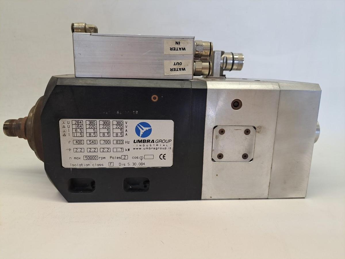 Used UMBRA HSK25 Electrospindle Motor for MultiCam USED