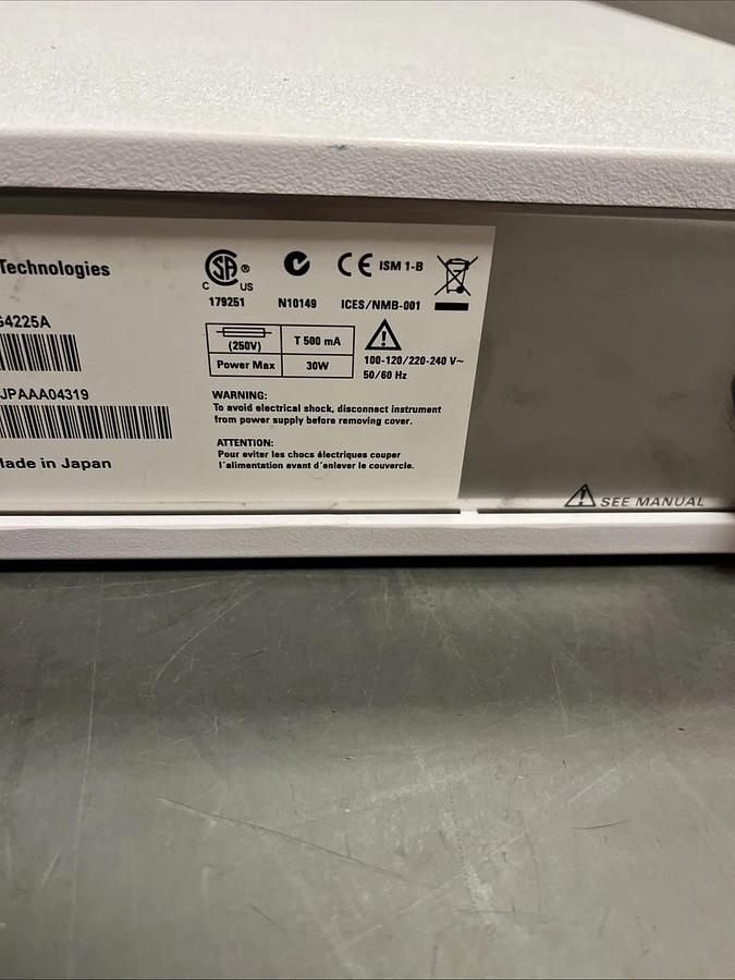 Used Agilent Technologies 1200 Series G4225A Infinity HiP Vacuum Degasser | US SELLER