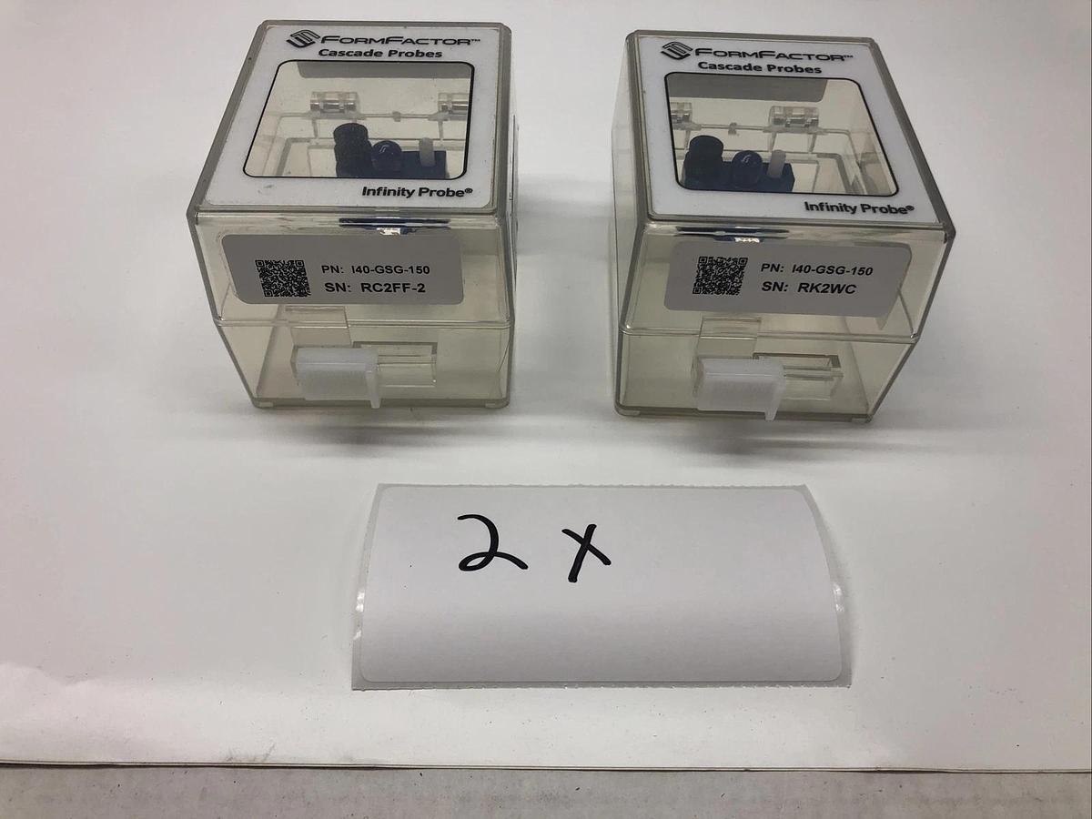 Used 2x Form Factor Cascade Probes GSG-150 Infinity Probe i40 I40–GSG-150 *