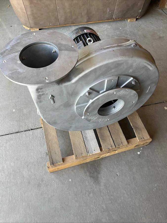NEW Industrial Centrifugal Blower / Exhaust Fan With Teco Motor | U.S.A. SELLER