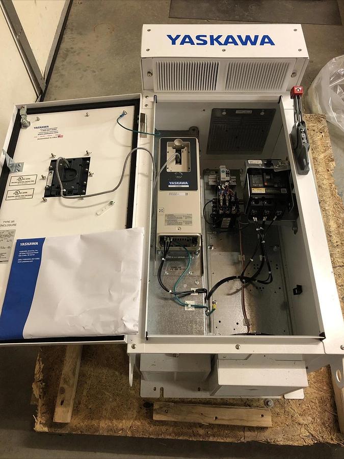 YASKAWA ELECTRIC H6C3D007, yaskawa HV60U2011CFA VFD, HV600, HLL36000S15, New *