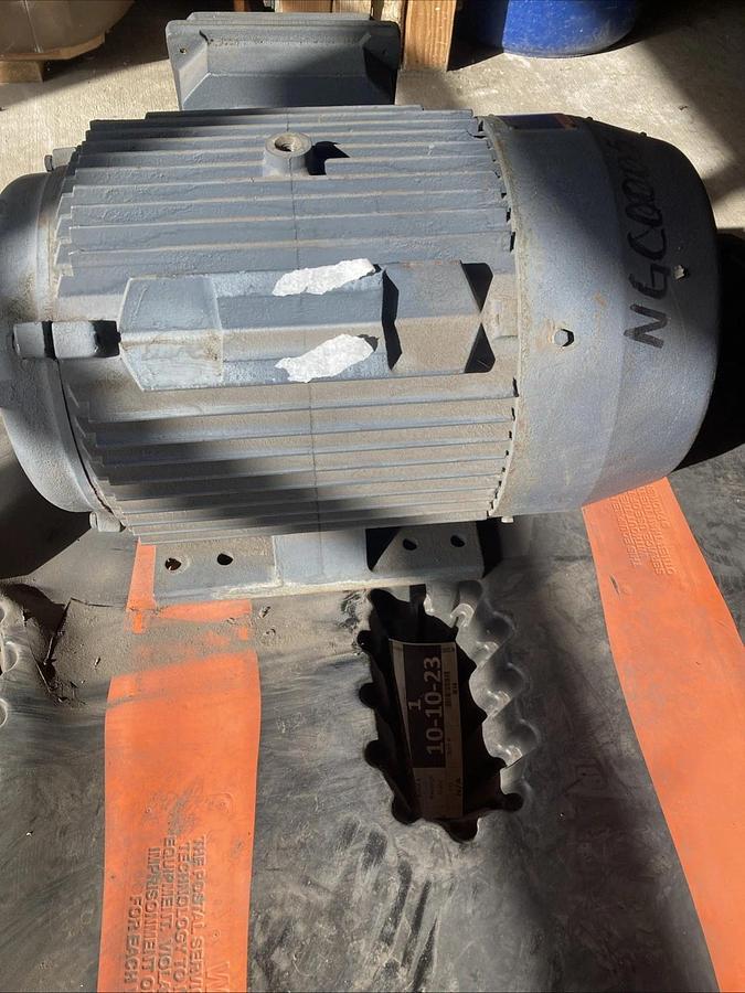 Used Used EMERSON Motor ELT20E1D, Dusty | U.S.A. SELLER