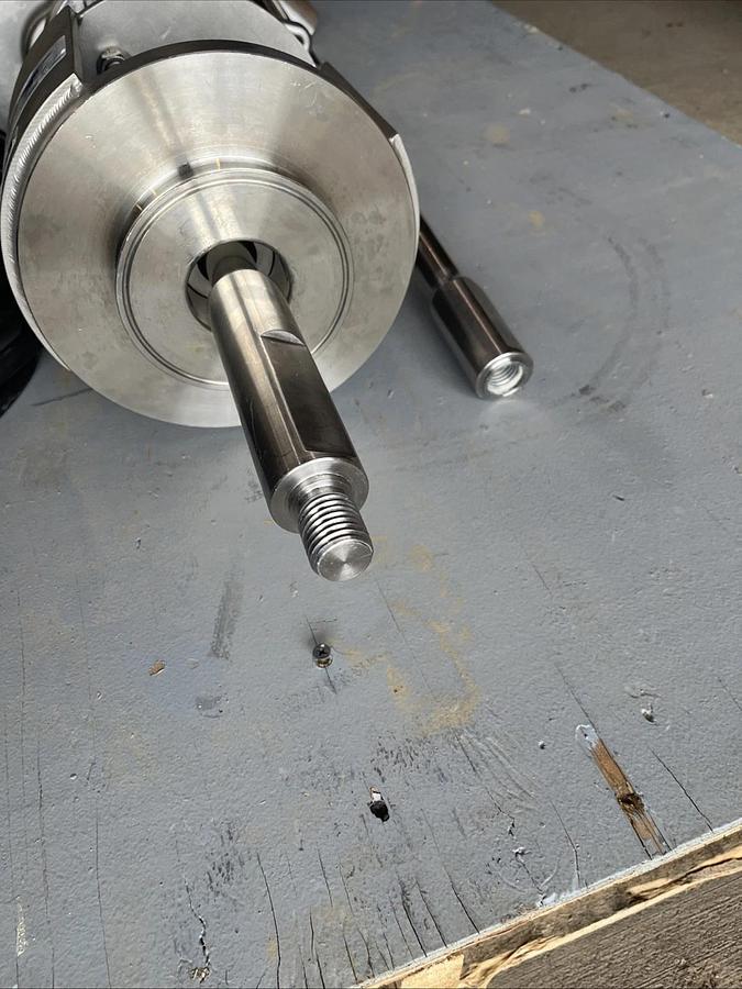 Used NEW 36" Sharpe Mixers SSFGM-033VF Stainless Steel Gear Drive Mixer/Motor | USA