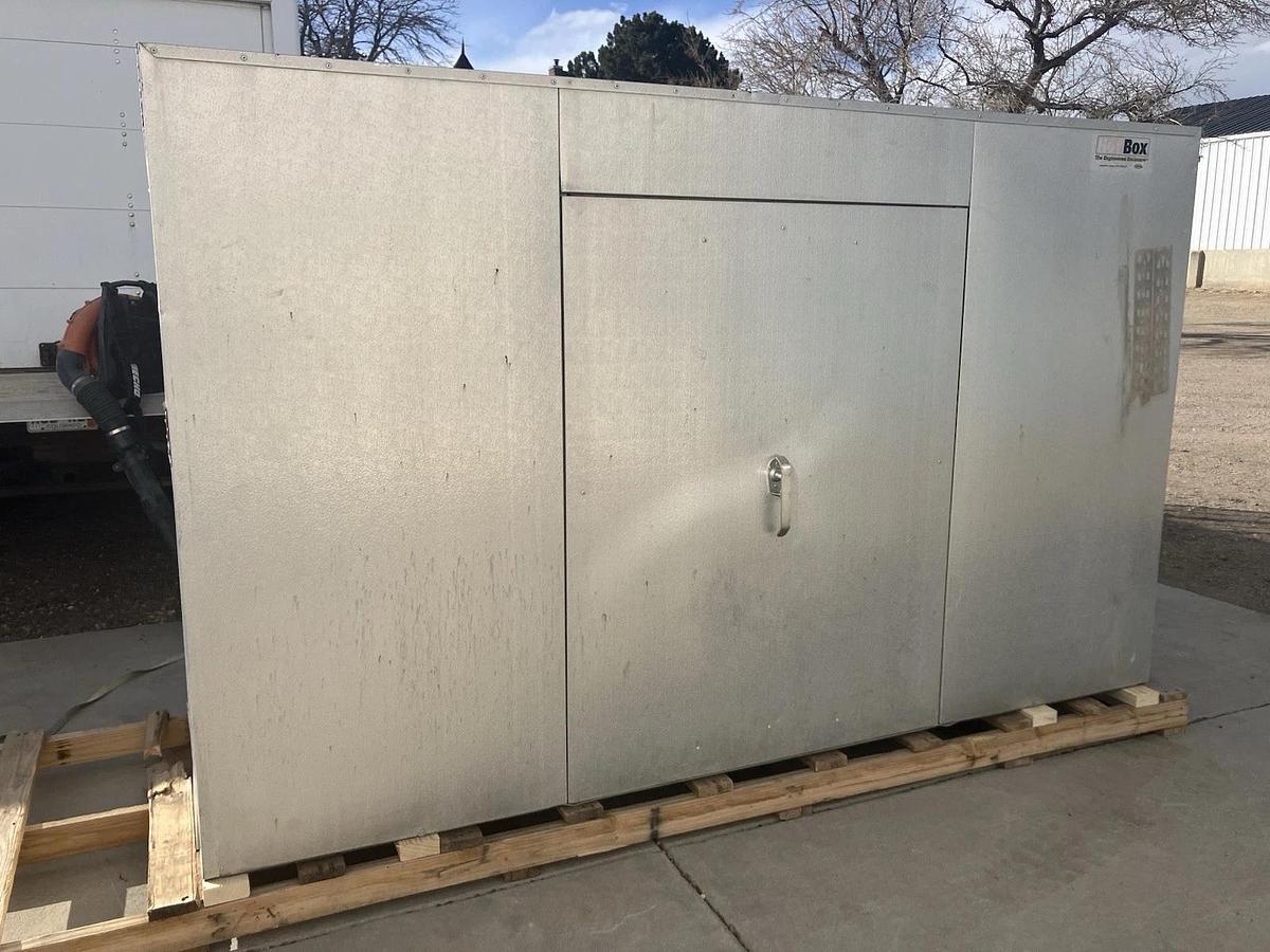 Used Hot Box Aluminum Insulated Enclosure HB6E Class 1 Box Only 108”x39”x65” USED??