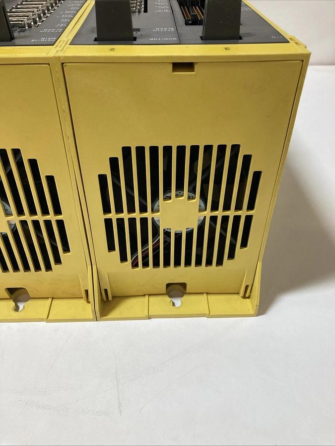 Used FANUC Roboshot Control Module Rack: I/O, Monitor, FS16/18 MAIN, PSU AI | WORKING