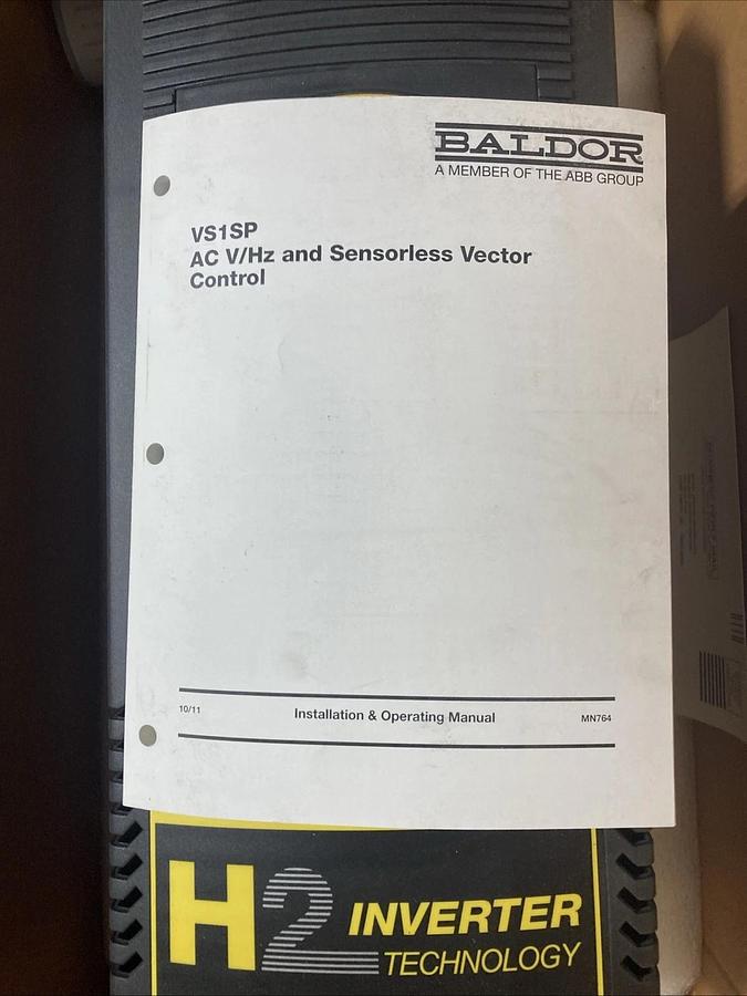 New In Box Baldor VS1SP225-1B H2 Inverter Drive Technology | U.S.A. SELLER