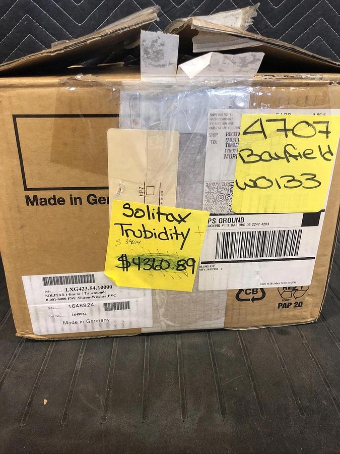 Solitax T-line Sc/ Tauchsonde 0,001-4000 FNU Silicon-wischer LXG423.54.1000 SC-