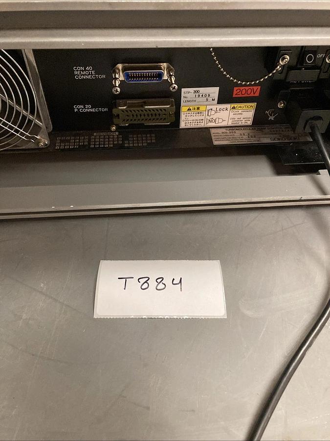 Used Seiko Seiki Turbomolecular Pump Control Unit SCU-300 POWERS ON UNTESTED | U.S.A.