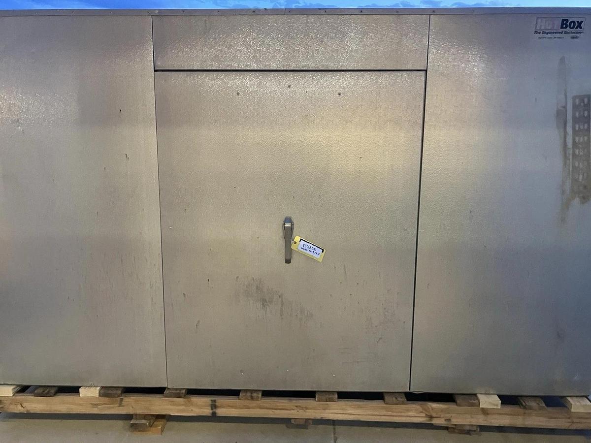 Used Hot Box Aluminum Insulated Enclosure HB6E Class 1 Box Only 108”x39”x65” USED??