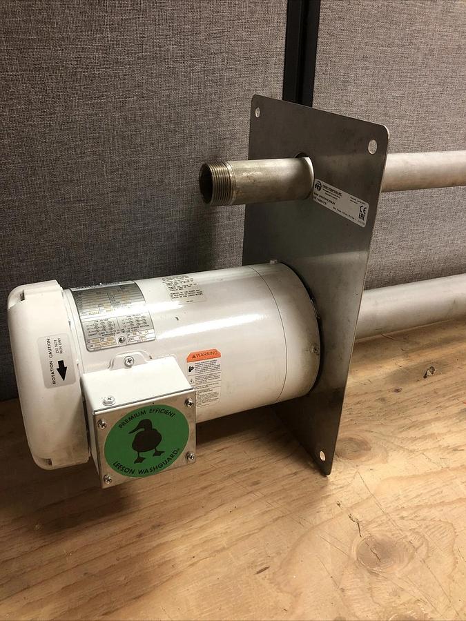 Finish Thompson av5sts3v1c4705J35 Centrifugal 3’ Sump Pump Stainless 3HP 208/460